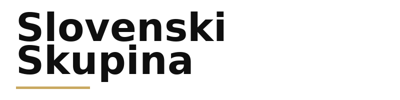 Slovenski Skupina logo